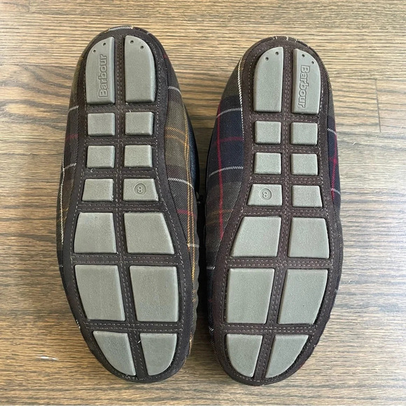 Barbour Monty Moccasin Slippers - Men\'s Size 8 main image 4